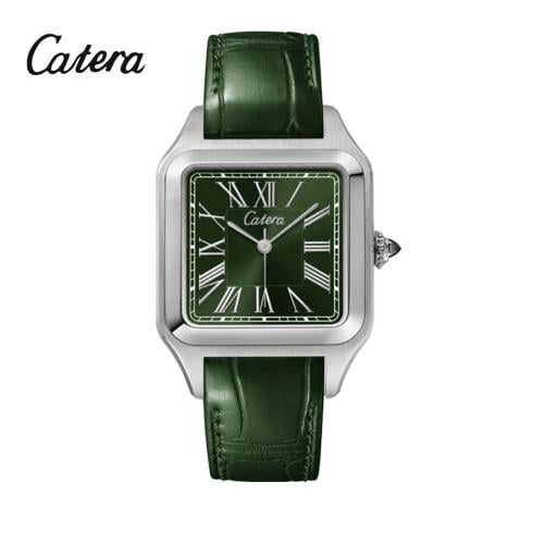 ساعة ماركة كاتيرا جلد