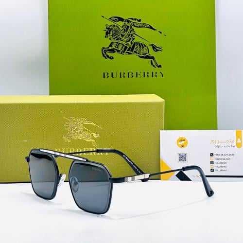 A pair of sunglasses of the brand Burberry