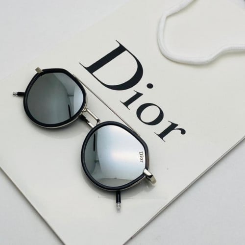 نظارة ديور فضي كامل