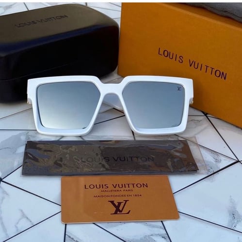 نظارة لويس فيتون ابيض