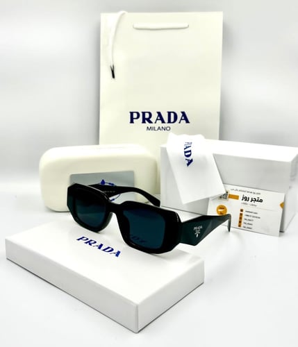 نظارة ماركة برادا اسود كامل