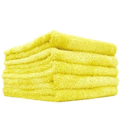 The rag Co. 350GSM بافينق (5 قطع) اصفر
