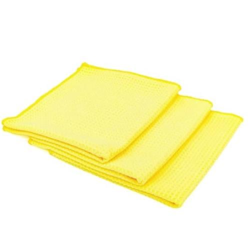 The rag Co. 370GSM لزجاج (3 قطع) اصفر