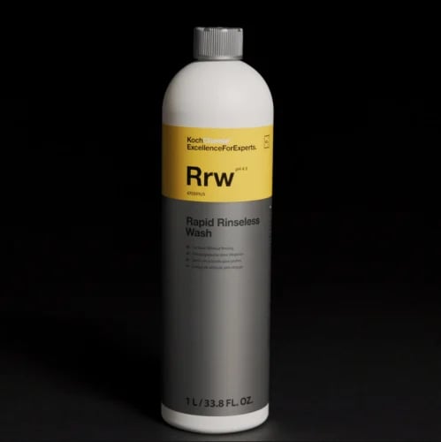 Rapid rinsless wash Rrw