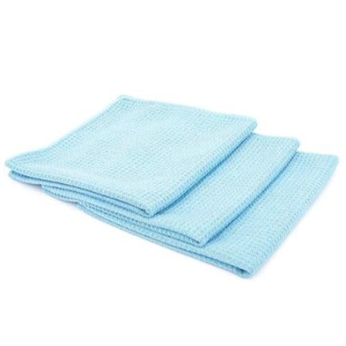 The rag Co. 370GSM لزجاج (3 قطع) ازرق