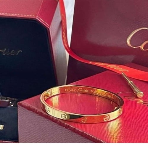 سوارهCartier الذهبية
