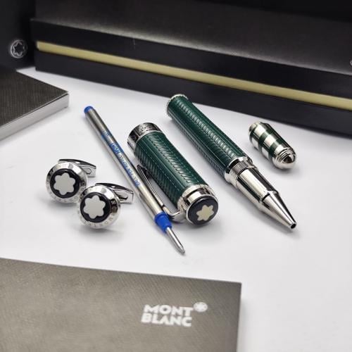 قلم وكبك ماركة مونت بلانك