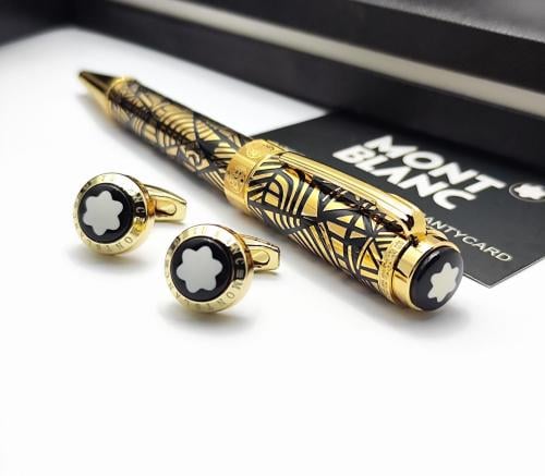 قلم وكبك مونت بلانك