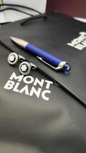 قلم وكبك ماركة مونت بلانك