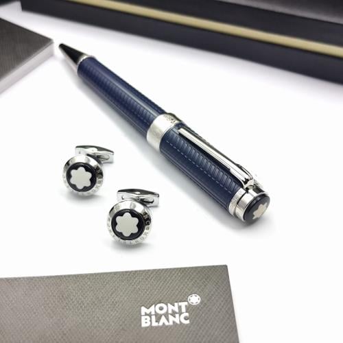 قلم وكبك ماركة مونت بلانك
