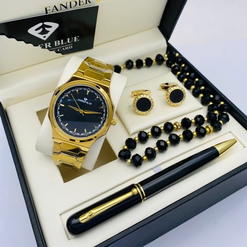 طقم فاندربلو -N2 (قلم + ساعة + كبك + مسباح )