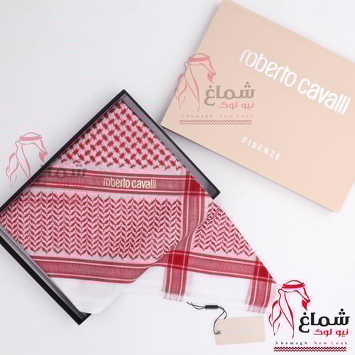 شماغ ماركة روبرتو كفالي الايطالي