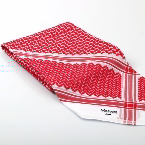 شماغ فيلفيت ريد دم الغزال