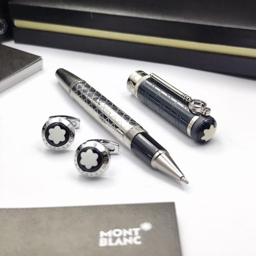 قلم وكبك ماركة مونت بلانك