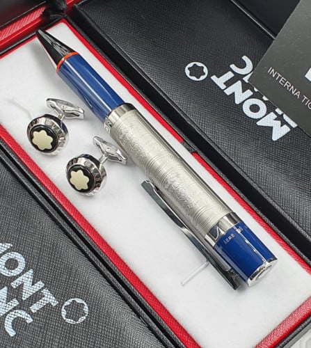 قلم وكبك مونت بلانك شكسبير