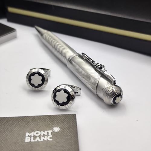 قلم وكبك ماركة مونت بلانك