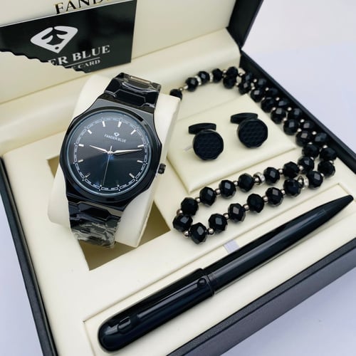 طقم فاندربلو -N2 (قلم + ساعة + كبك + مسباح )