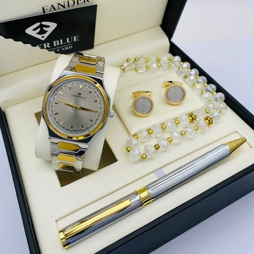 طقم فاندربلو -N2 (قلم + ساعة + كبك + مسباح )