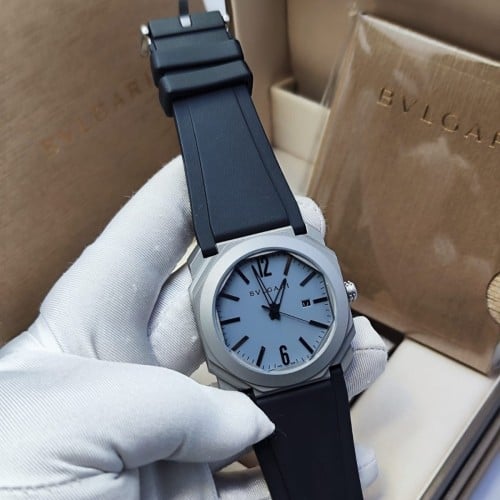 ساعة رجالي BVLGARI-N1-RUBBER