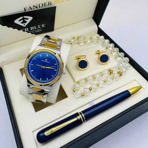 طقم فاندربلو -N2 (قلم + ساعة + كبك + مسباح )