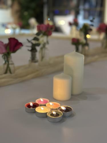 Candle painting - canvas painting 17 April 2025