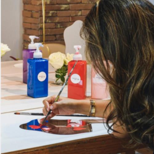 Mirror painting 10 aug 2025