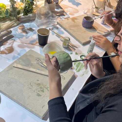 Pottery making 28 sep 2024