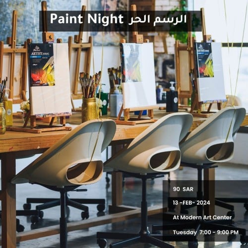 Paint night 13 feb.