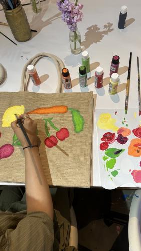 Tote bags birthday 4 July 8-10