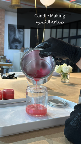 Candle making 27 may 2025