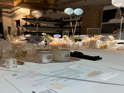 Candle making 13 nov