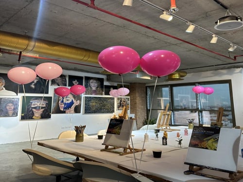 Candle painting - canvas painting 17 April 2025