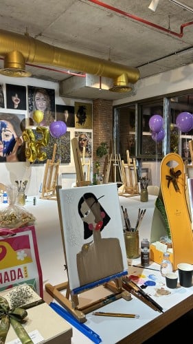 Painting gathering 11 Jan.