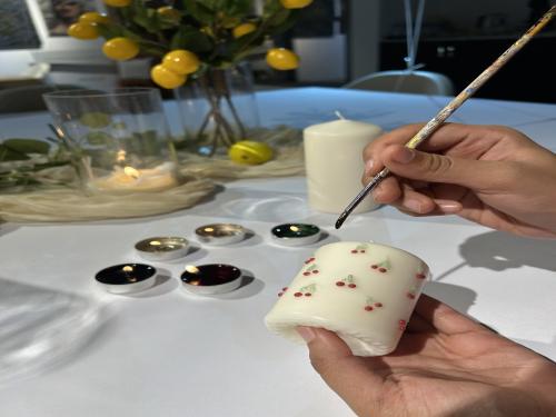 Candle painting 12 October