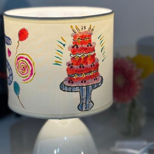 Painting on lamp 25 Oct 2025