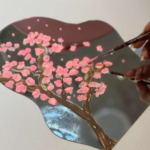 Mirror painting 26 dec 2024