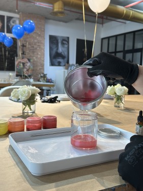 Candle making birthday 16 April