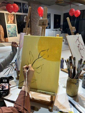 Paint night 6 March 7-9 PM