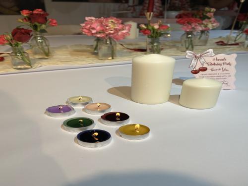 Candle painting 28 dec