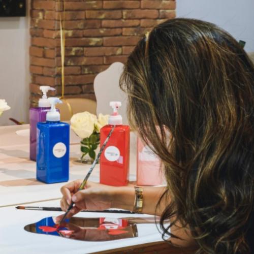 Mirror painting 9 aug 2025