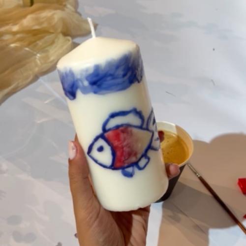 Candle painting 30th of dec