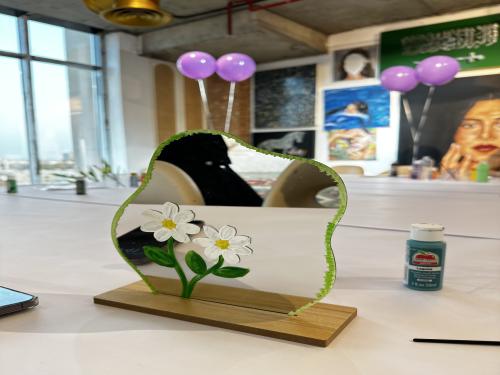 Mirror painting 24 June 2025