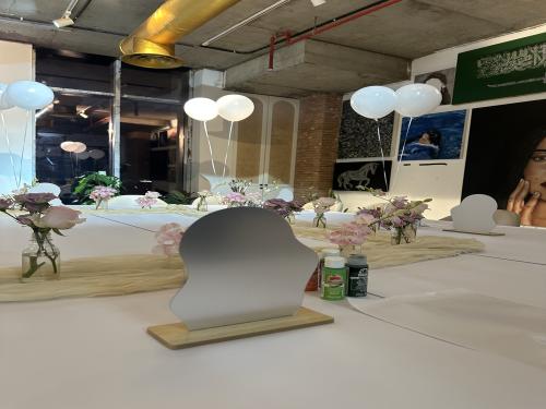 Mirror painting + perfume making 24 may 2025