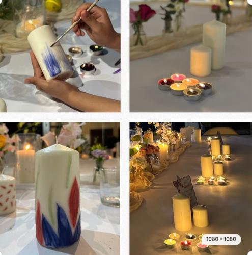 Candle painting 17 Sep 2025