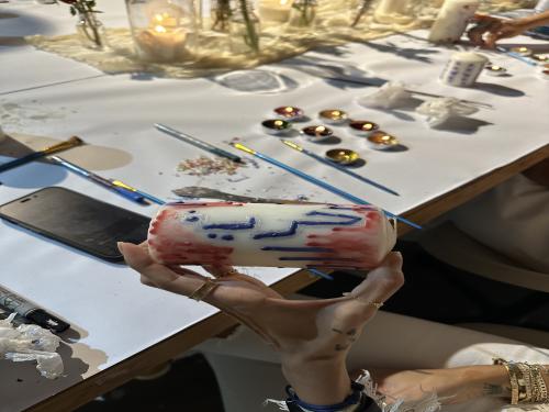 Candle painting 8 Nov. 8-10