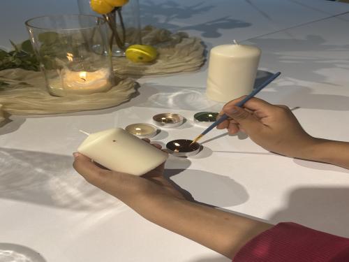 Candle painting 1 aug 2025