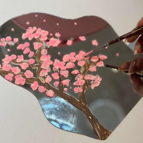 Mirror painting 15 may 2025