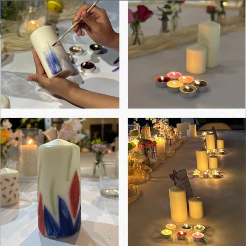 Candle painting 21 oct 2025