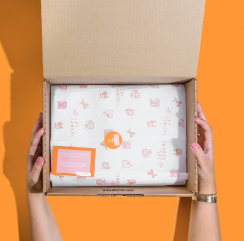 Lavender candle making box