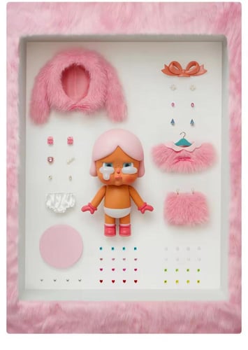 كراي بيبي – سلسلة البكاء باللون الوردي – مجسم MEGA...